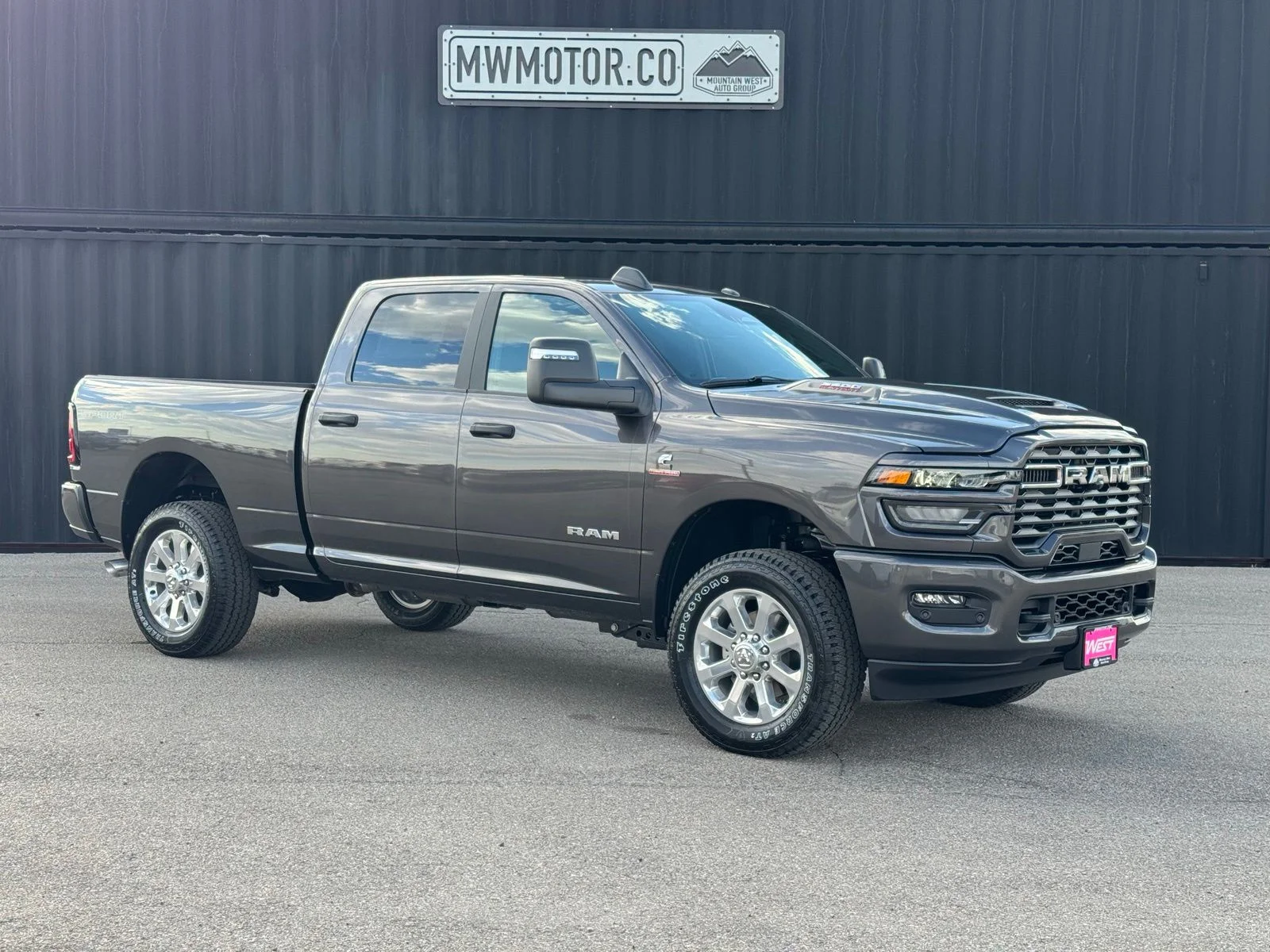New 2027 Granite Crystal Metallic Clearcoat RAM Big Horn image 1