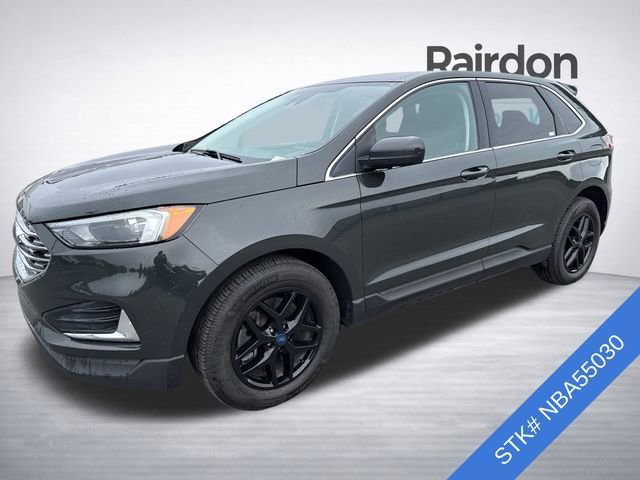Used 2022 Forged Green Metallic Ford SEL image 3