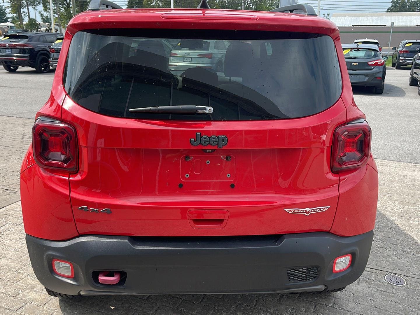 Used 2021 Colorado Red Clearcoat Jeep Trailhawk image 5