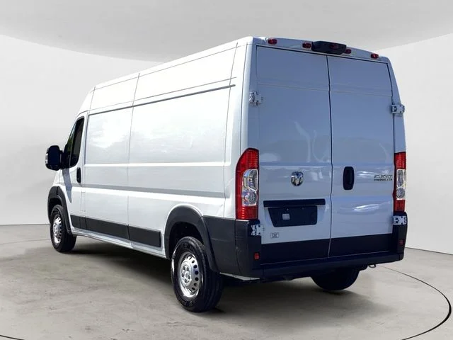 Used 2026 Bright White Clearcoat Ram High Roof image 3