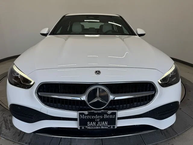 Certified Used 2023 Polar White Mercedes-Benz C 300 image 12