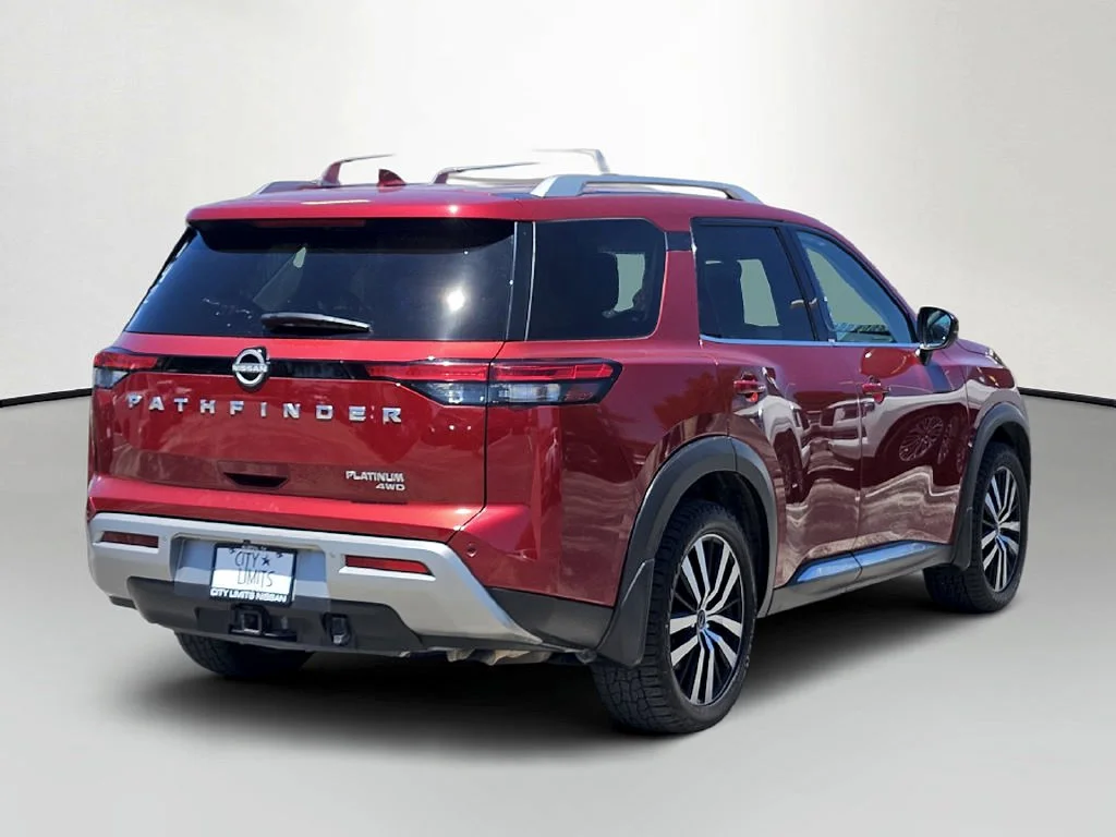 Certified Used 2023 Red Nissan Platinum image 5