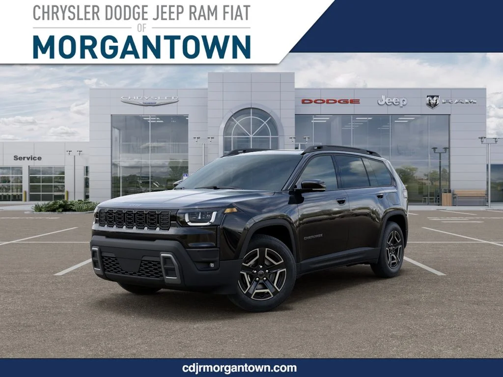 New 2026 Diamond Black Crystal Pearlcoat Jeep Limited image 1
