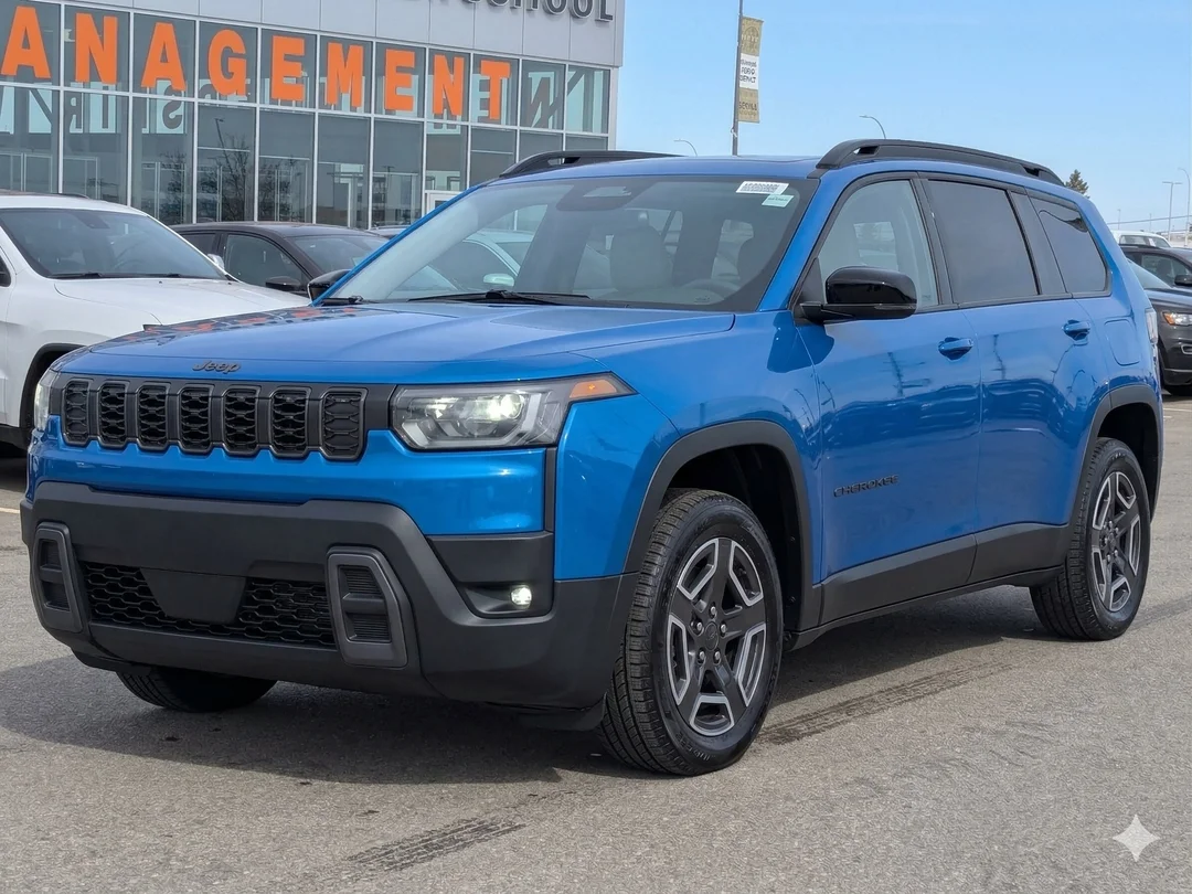 New 2026 Blue Jeep Limited - - 4x4 - Tech Group - Panoramic Sunroof - Trailer Tow - Remote Start & More! image 4
