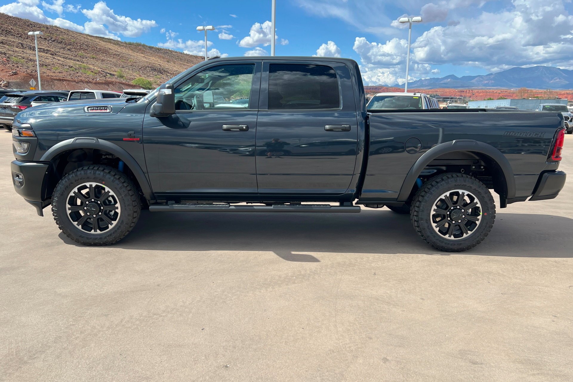 New 2026 Forged Blue Metallic Exterior Paint RAM Warlock image 2