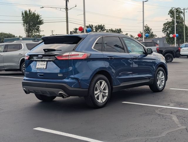 Used 2020 Atlas Blue Metallic Ford SEL image 7