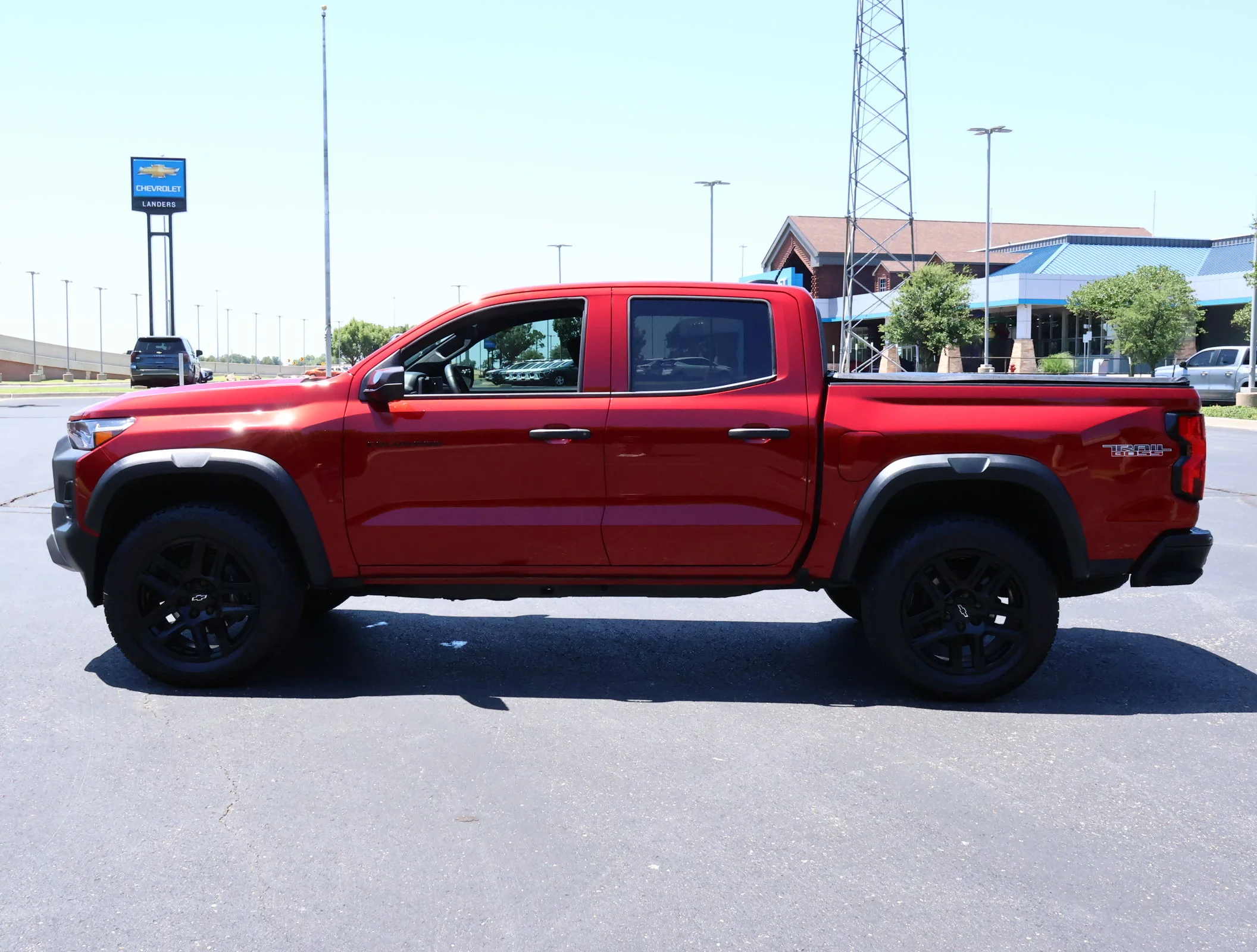 Used 2025 Radiant Red Tintcoat Chevrolet Trail Boss image 31