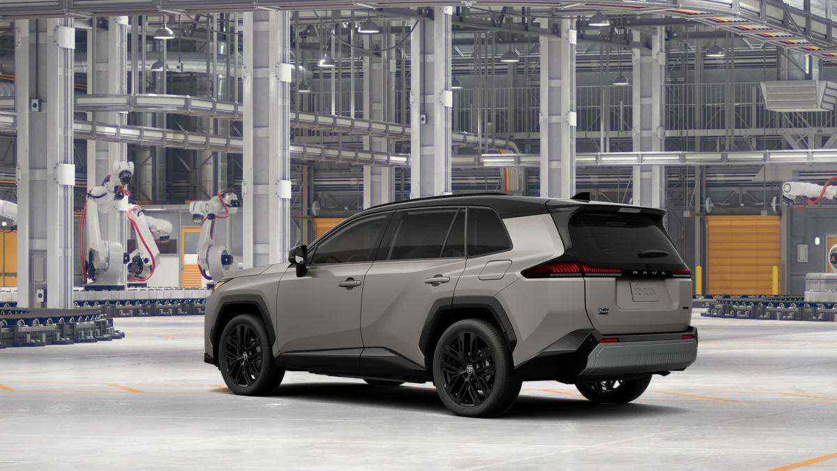 New 2026 Meteor Shower with Midnight Black Metallic roof Toyota XSE image 6