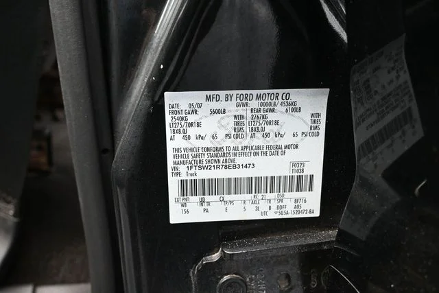 Used 2008 Black Ford FX4 image 38