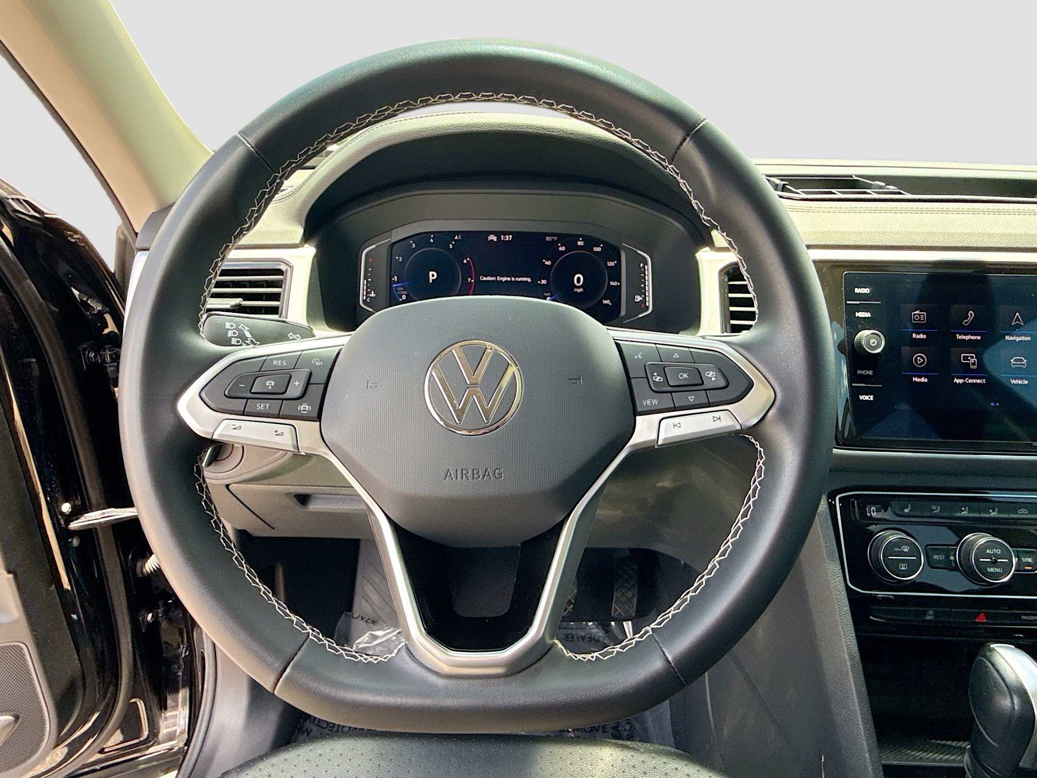 Used 2023 Deep Black Pearl Volkswagen 3.6L V6 SE w/Technology image 41