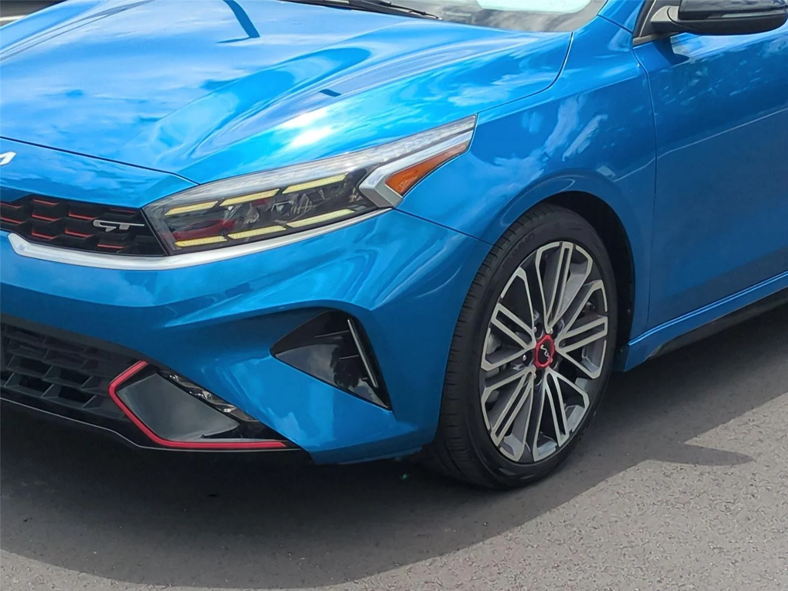 Used 2023 Sporty Blue Kia GT image 9