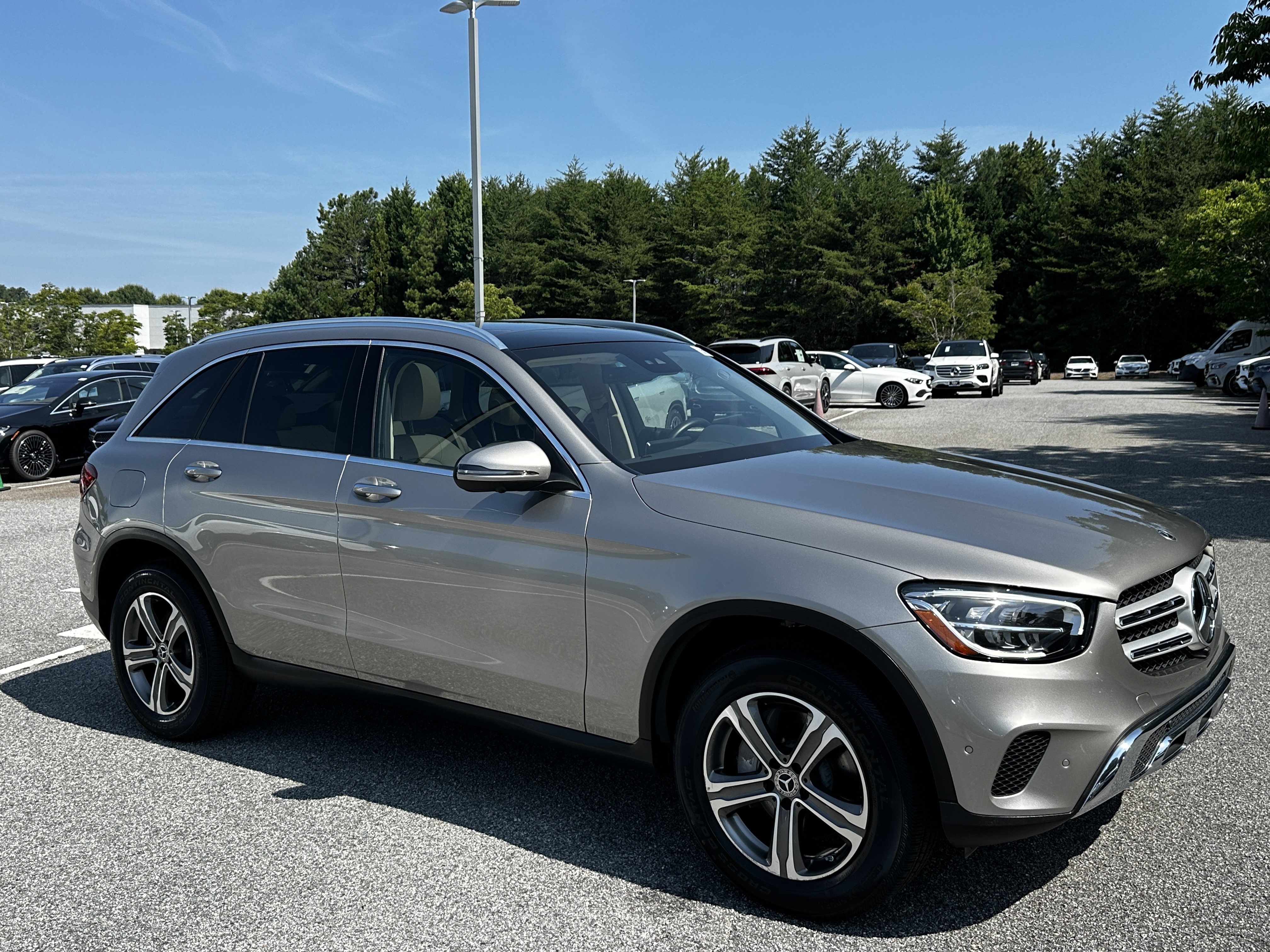 Certified Used 2021 Silver Mercedes-Benz GLC 300 image 2