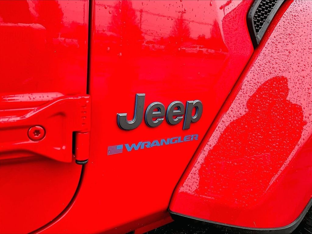 Used 2024 Firecracker Red Clearcoat Jeep Sport S 4xe image 29