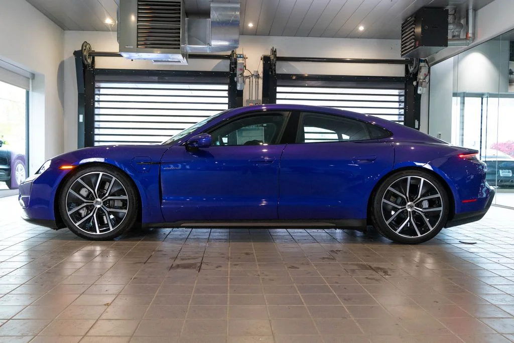 Used 2025 Porsche Taycan Turbo with VIN WP0AC2Y10SSA55532 for sale in Glendale, WI