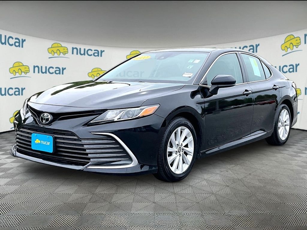 Used 2022 Black Toyota LE image 3