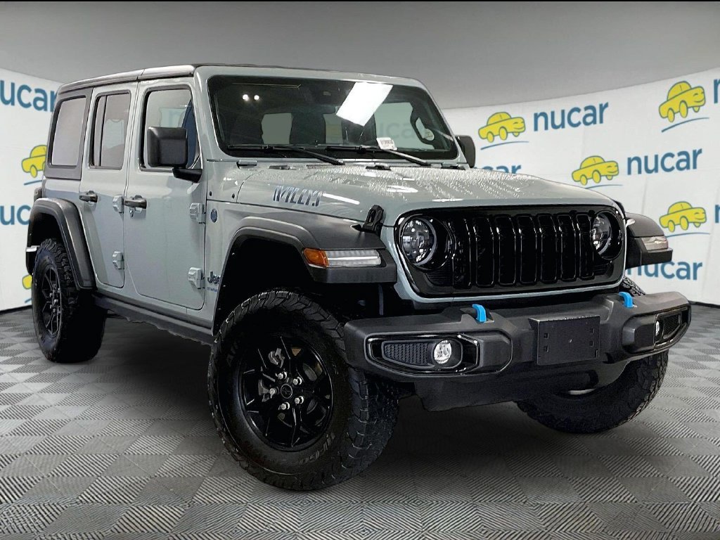 Used 2024 Gray Jeep Willys 4xe image 1