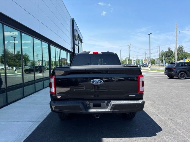 Used 2021 Black Metallic Ford Lariat image 4