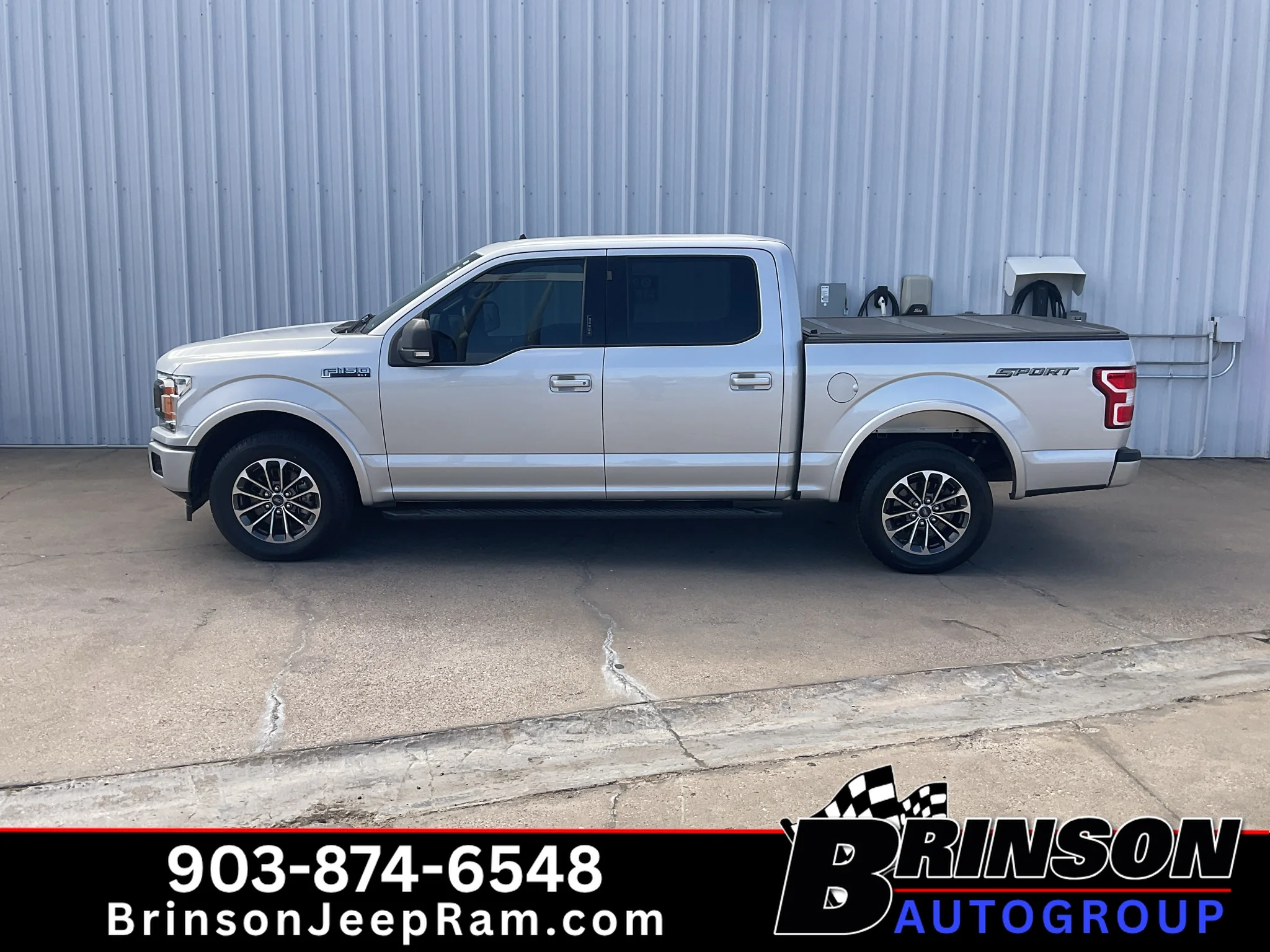 Used 2019 Ingot Silver Metallic Ford XLT image 4