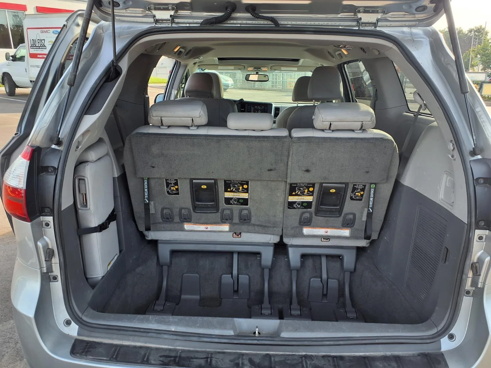 Used 2017 Silver Sky Metallic Toyota XLE 8-Passenger image 24