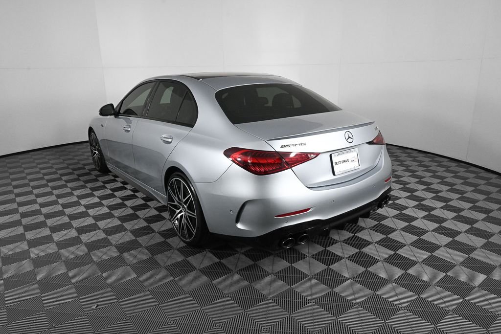 New 2026 Cirrus Silver Metallic Mercedes-Benz AMG® C 43 4MATIC® Sedan image 4