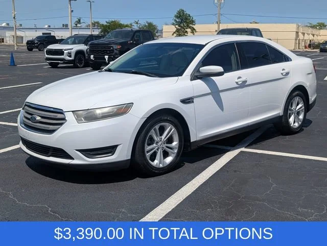 Used 2015 Ford Taurus SEL with VIN 1FAHP2E86FG132310 for sale in Lauderhill, FL