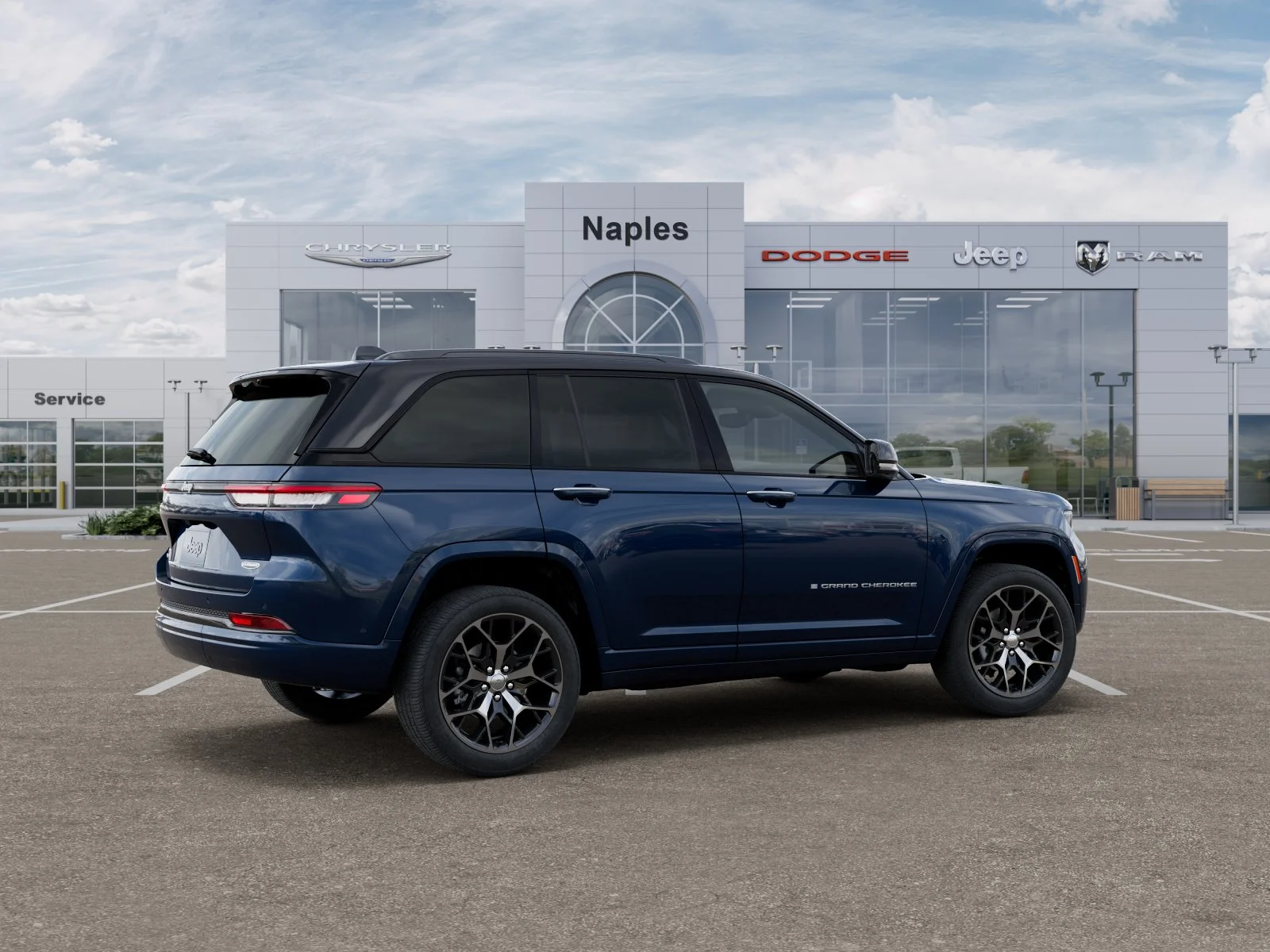 New 2026 Fathom Blue Pearl-Coat Exterior Paint Jeep Summit image 30