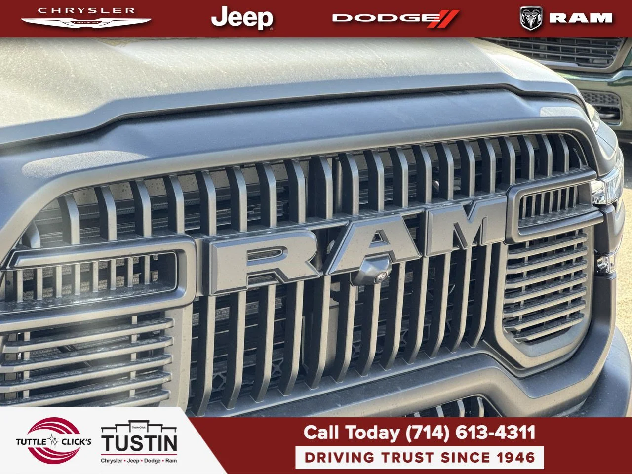 New 2027 Ceramic Gray Clear-Coat Paint RAM Rebel image 14
