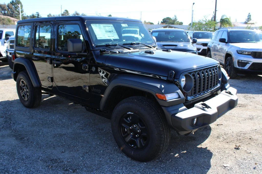 New 2026 Black Clear-Coat Exterior Paint Jeep Sport image 3