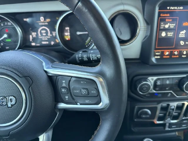 Used 2022 Gray Jeep Unlimited Sahara 4xe image 29