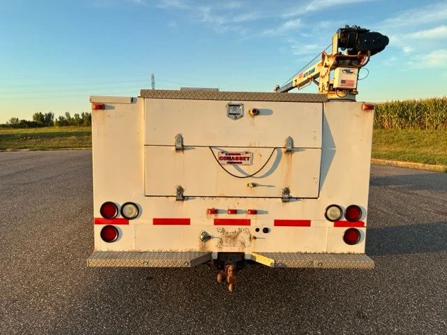 Used 2015 White Chevrolet LT Service Crane Truck image 7