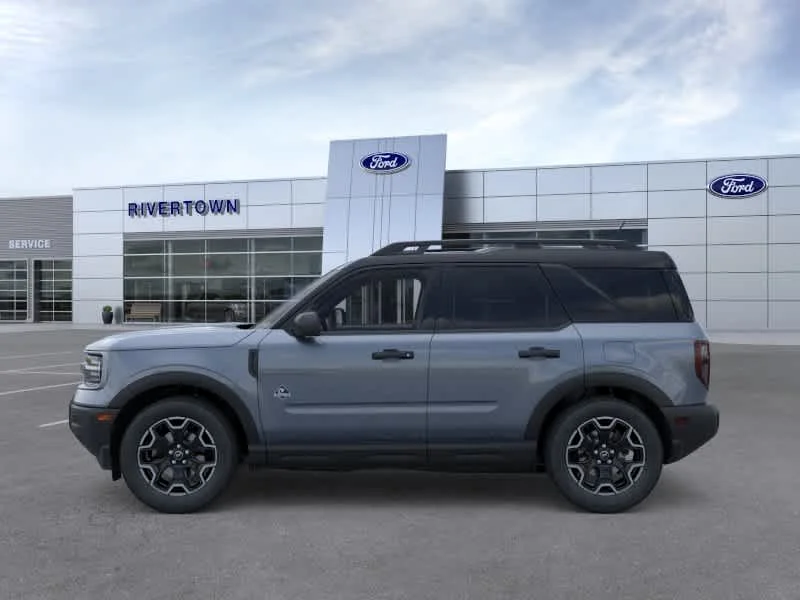 New 2026 Azure Gray Metallic Tri-Coat Ford Outer Banks® image 3