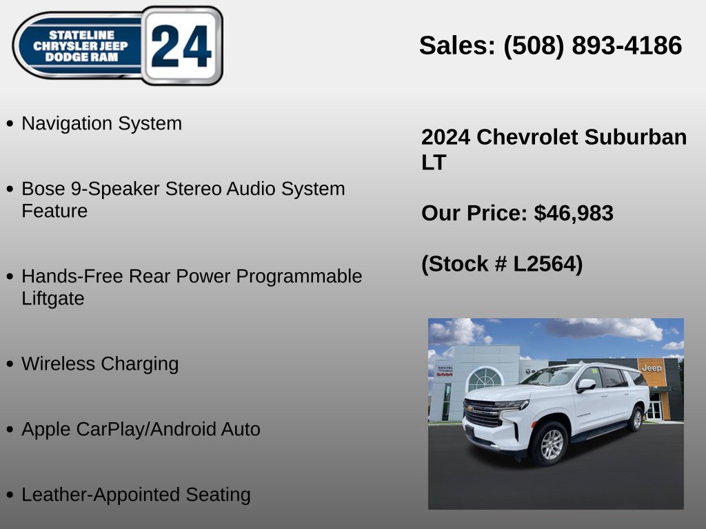 Used 2024 White Chevrolet LT image 5