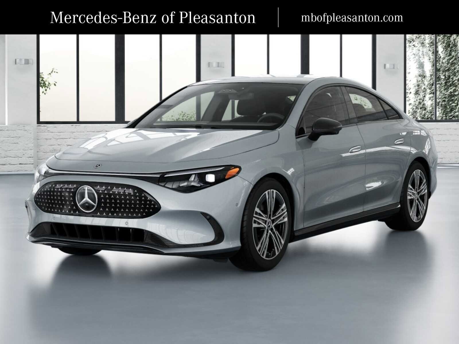 New 2027 Cirrus Silver Metallic Mercedes-Benz CLA 250+ 4D Coupe image 1
