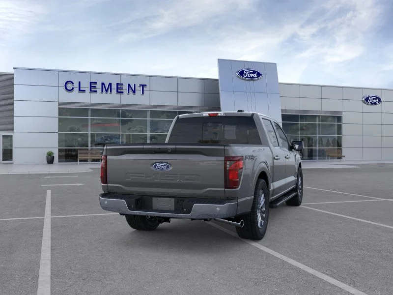 New 2026 Carbonized Gray Metallic Ford XLT image 8