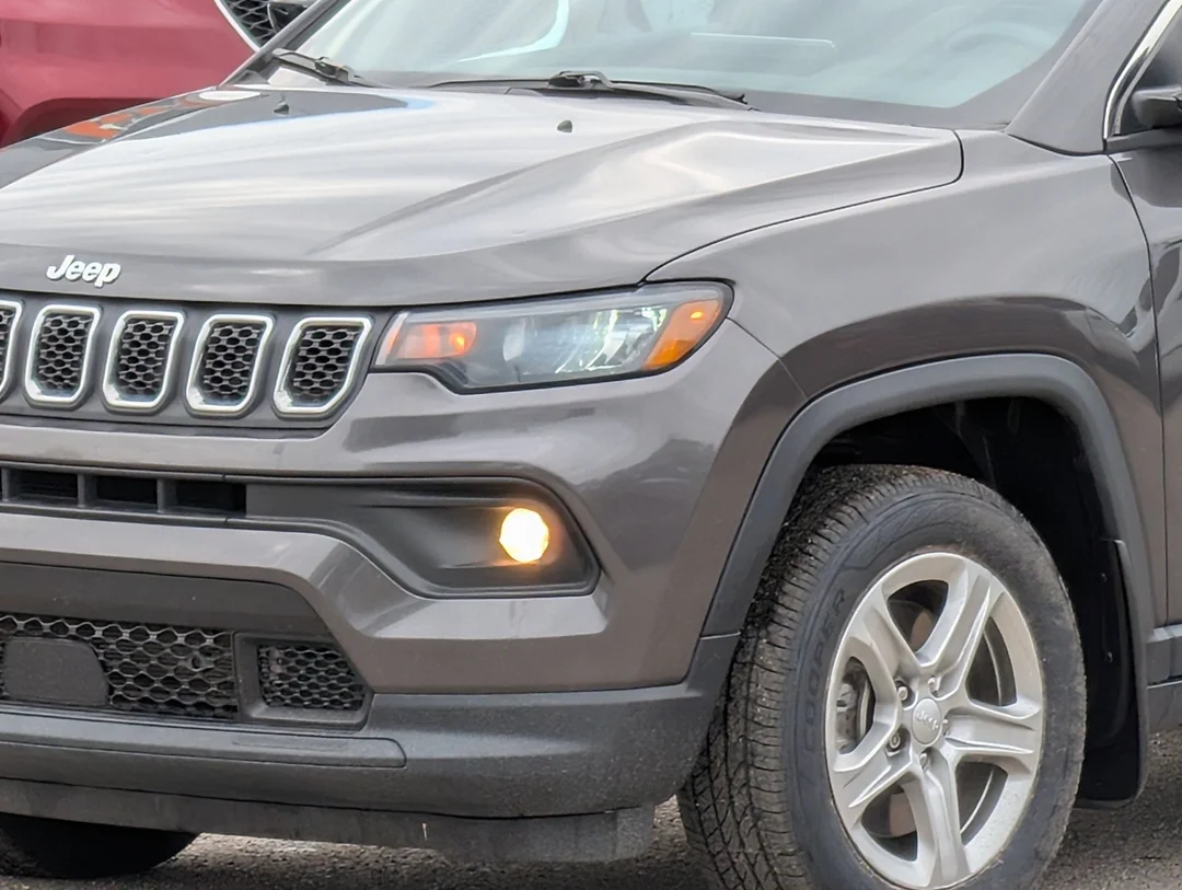 Used 2023 Grey Jeep North - - 4x4 - Blind Spot Monitor - Forward Collision Warning - Lane Keep Assist & More! image 10