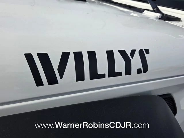 New 2026 Bright White Clear-Coat Exterior Paint Jeep Willys image 14