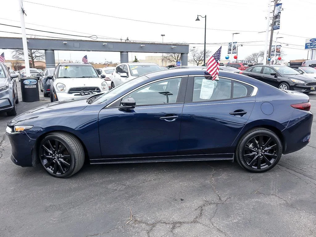 Used 2025 Deep Crystal Blue Mica Mazda 2.5 S Select Sport image 3