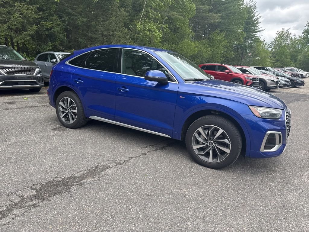 Used 2023 Blue Audi 45 S line Premium image 3