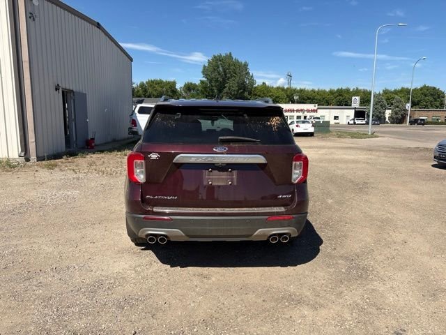 Used 2022 Red Ford Platinum image 8