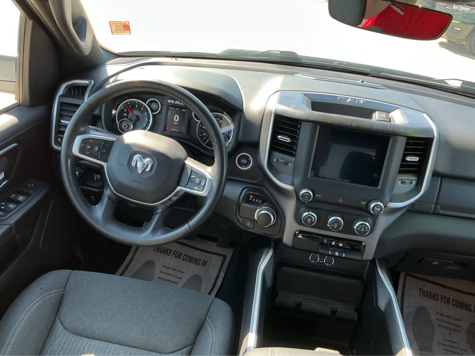Used 2022 Bright White Clearcoat Ram Lone Star image 24