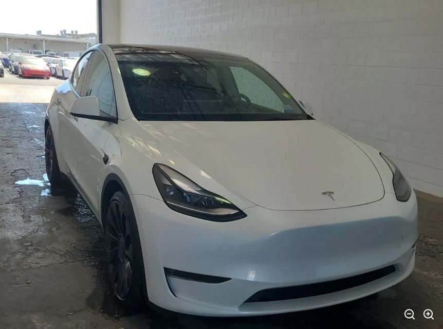 Used 2023 White Tesla Performance image 4