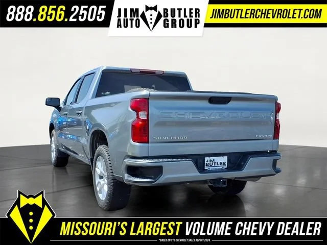 Used 2024 Sterling Gray Metallic Chevrolet Custom image 2