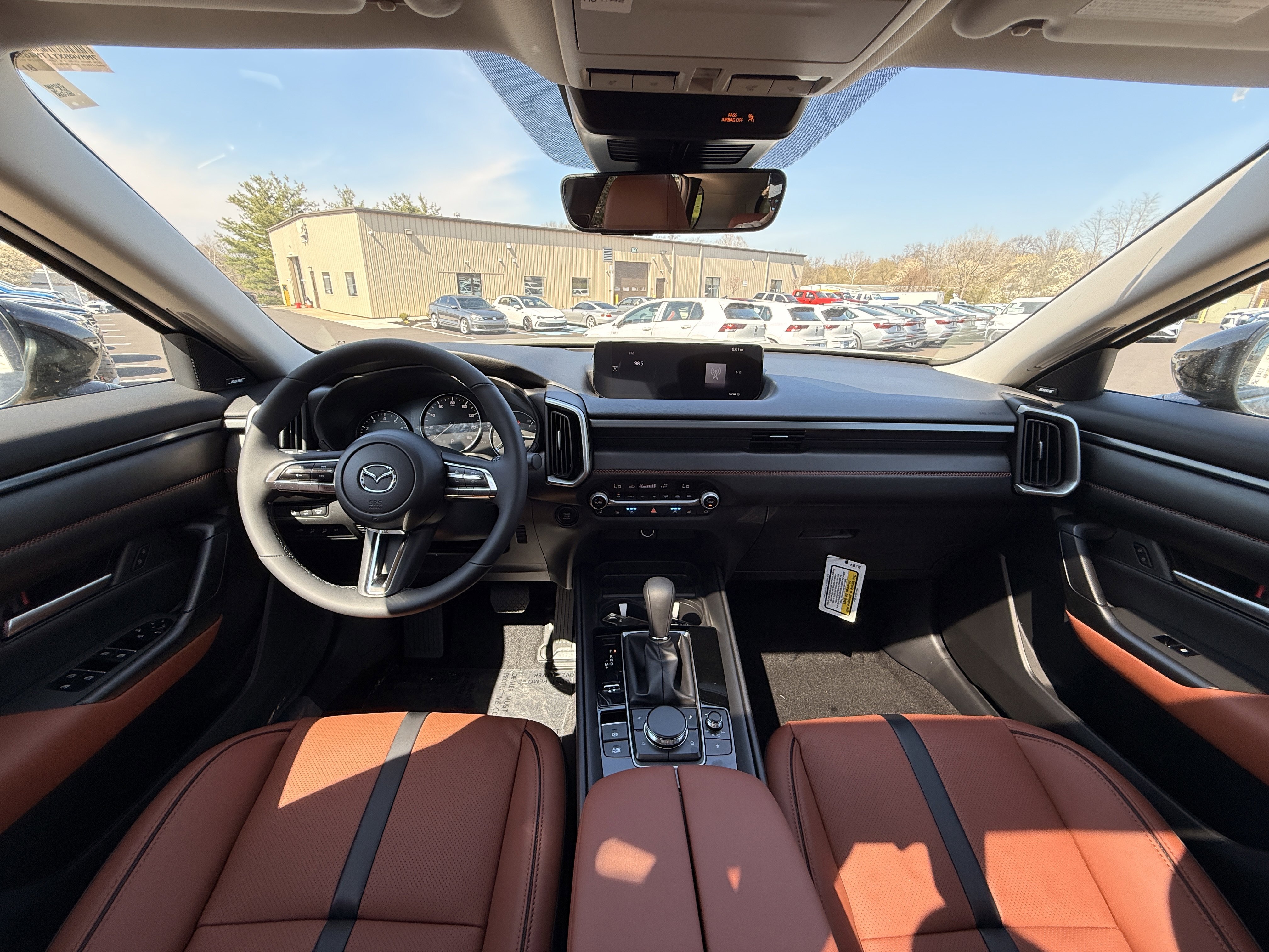 New 2026 Zircon Sand Metallic Mazda 2.5 Turbo Meridian Edition AWD image 3