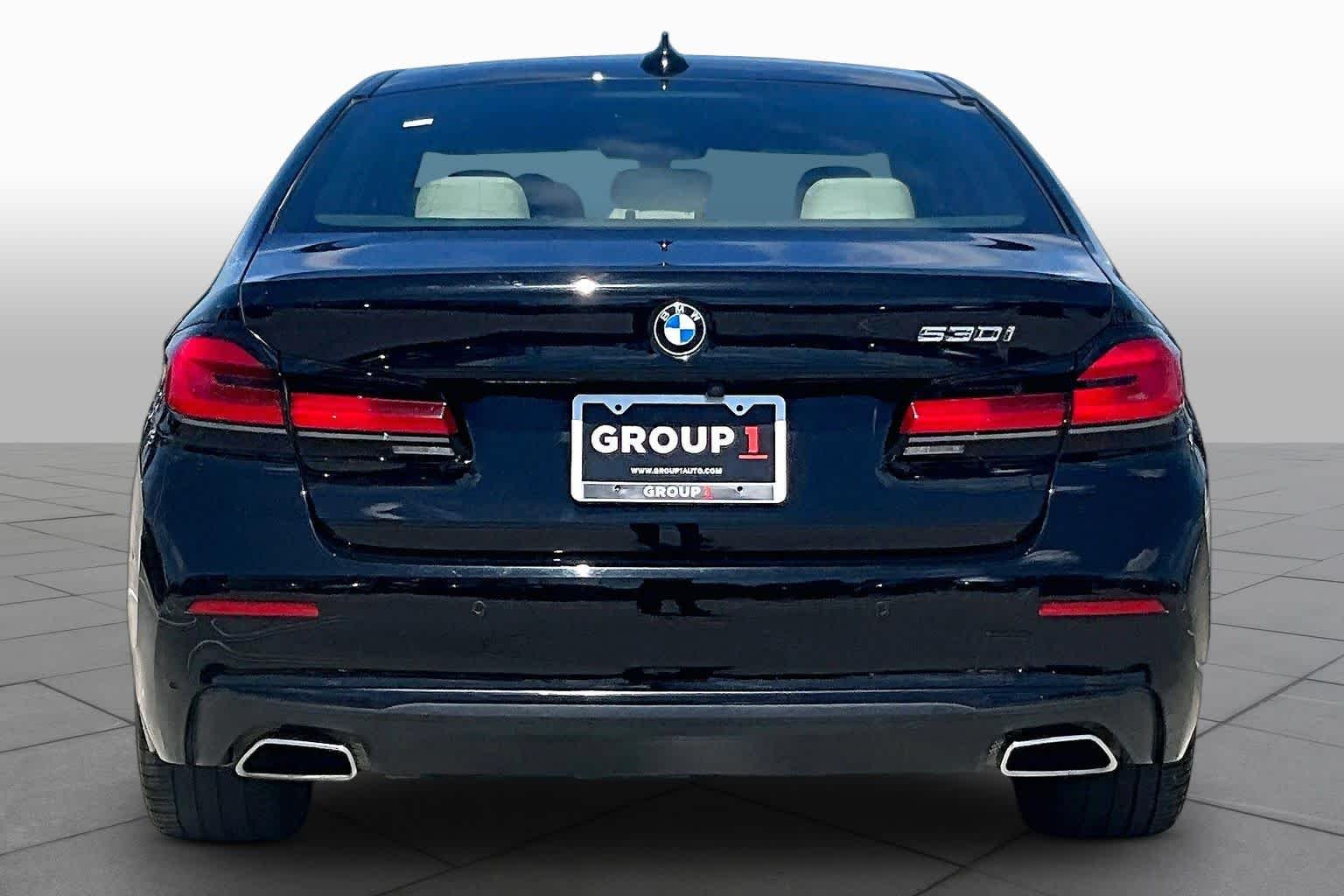 Used 2023 Jet Black BMW 530i image 4