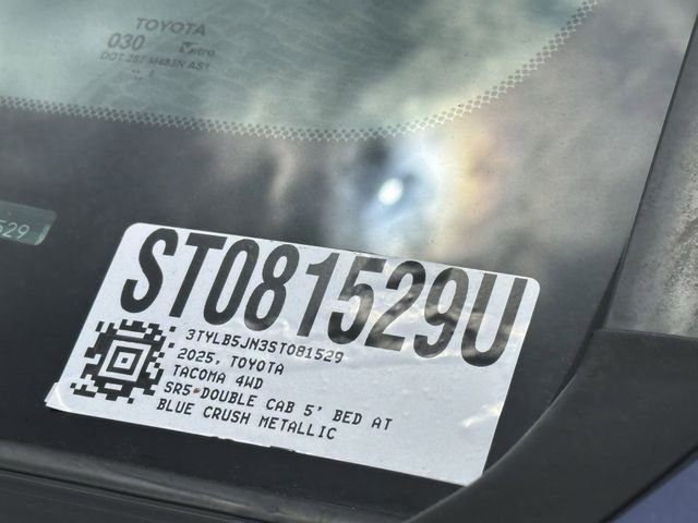 Certified Used 2025 Blue Toyota SR5 image 35
