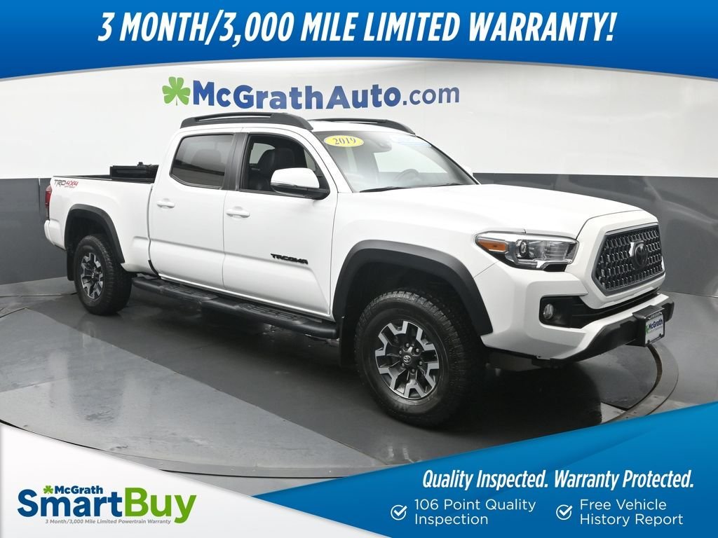 Used 2019 White Toyota TRD Off-Road image 1