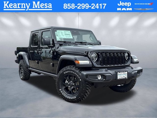 New 2026 Jeep Gladiator Willys Crew Cab in San Diego #260190