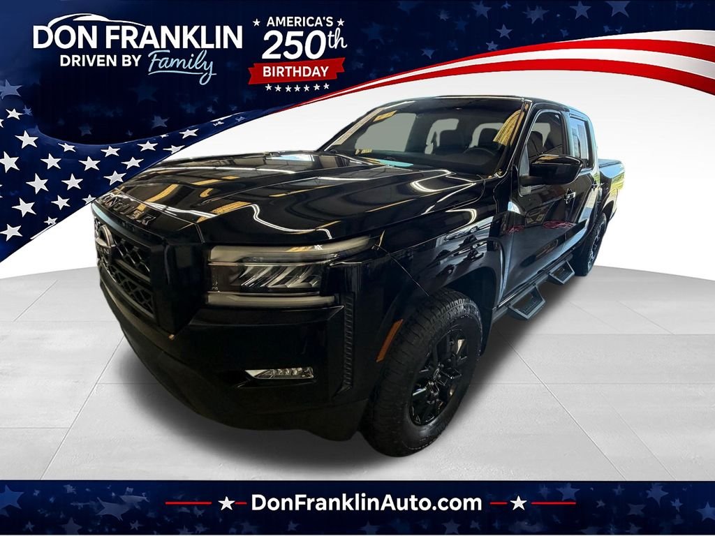 Certified Used 2023 Black Nissan SV image 1