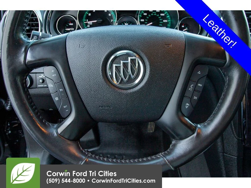 Used 2017 Ebony Twilight Metallic Buick Leather Group image 9