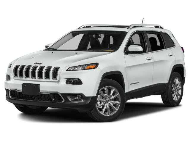 Used 2015 Bright White Clearcoat Jeep Limited image 1